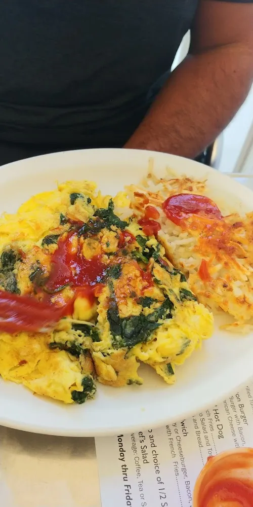 Eggs over Medium Home Fries & Toast